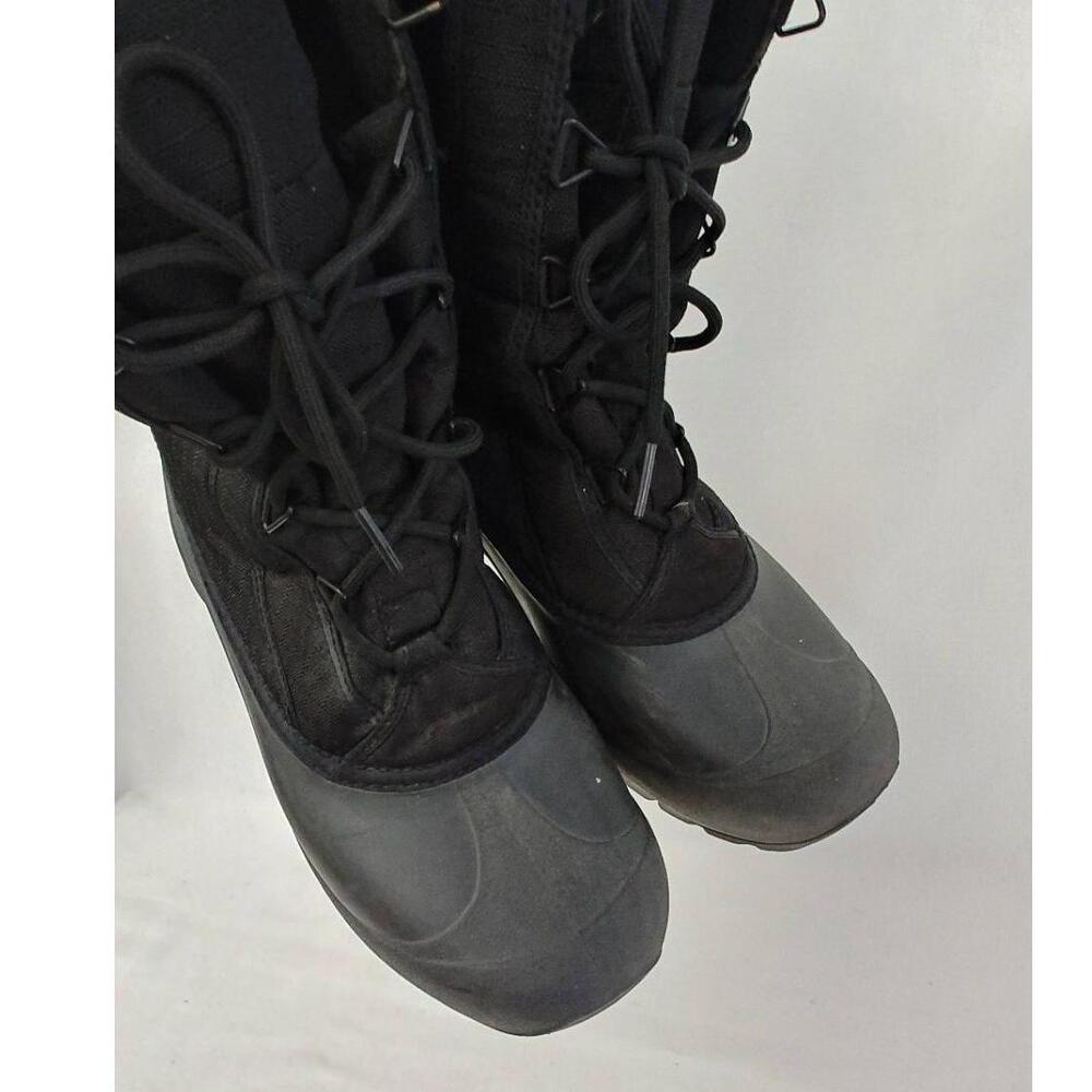 Sorel Snow Boots Cumberland Insulated Winter  NL1436-010 10 Cold Weather Black - Picture 6 of 10